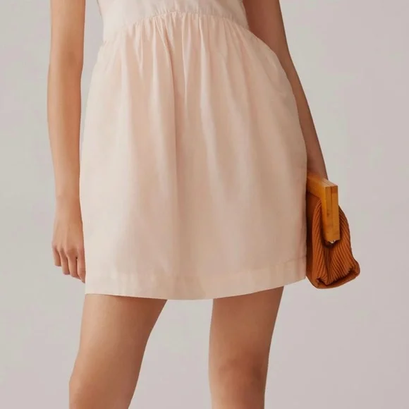 Anthropologie V-Neck Plunge Tunic Mini Dress - Picture 11 of 14